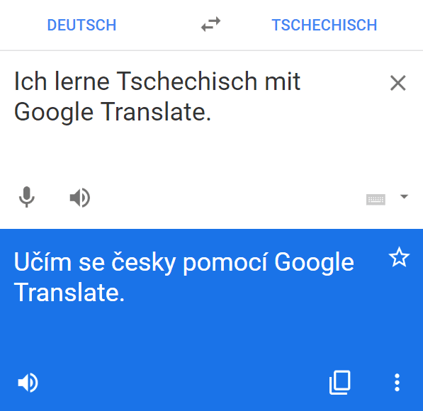 Tschechisch Deutsch Übersetzer lernen