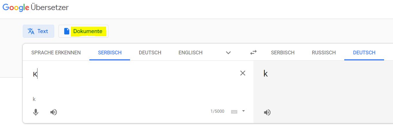 deutsch Serbisch übersetzen mit aussprache