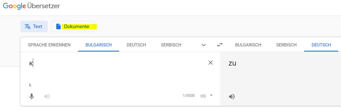 deutsch Bulgarisch übersetzen mit aussprache
