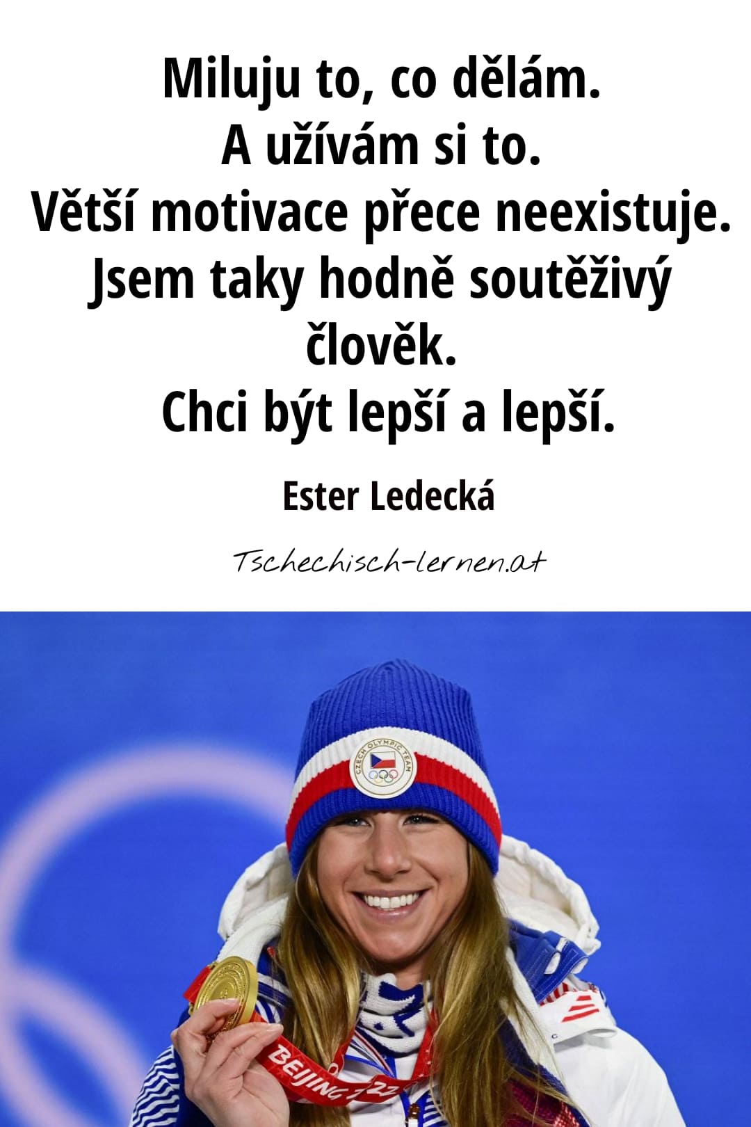 ester ledecká zitat