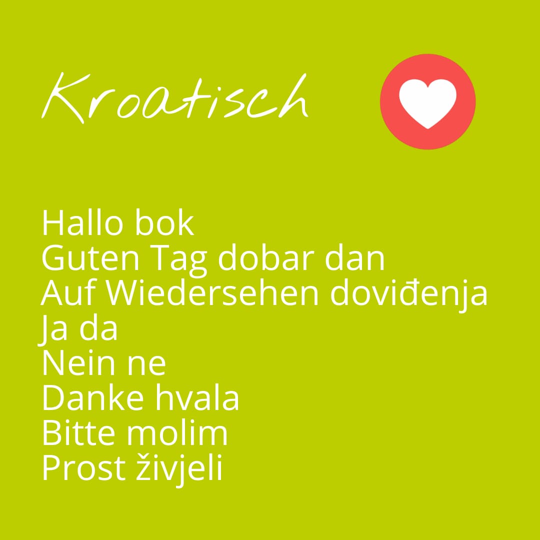 kroatisch hallo