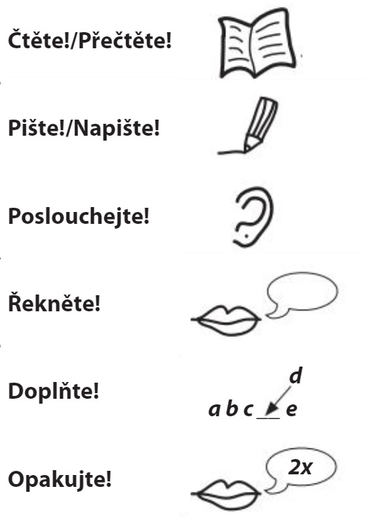 Tschechisch imperativ befehlsform