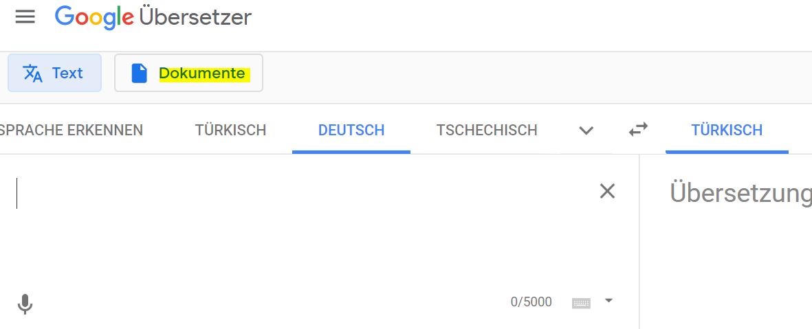 deutsch Türkisch übersetzen mit aussprache