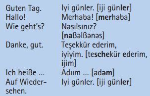 Kennenlernen auf türkisch